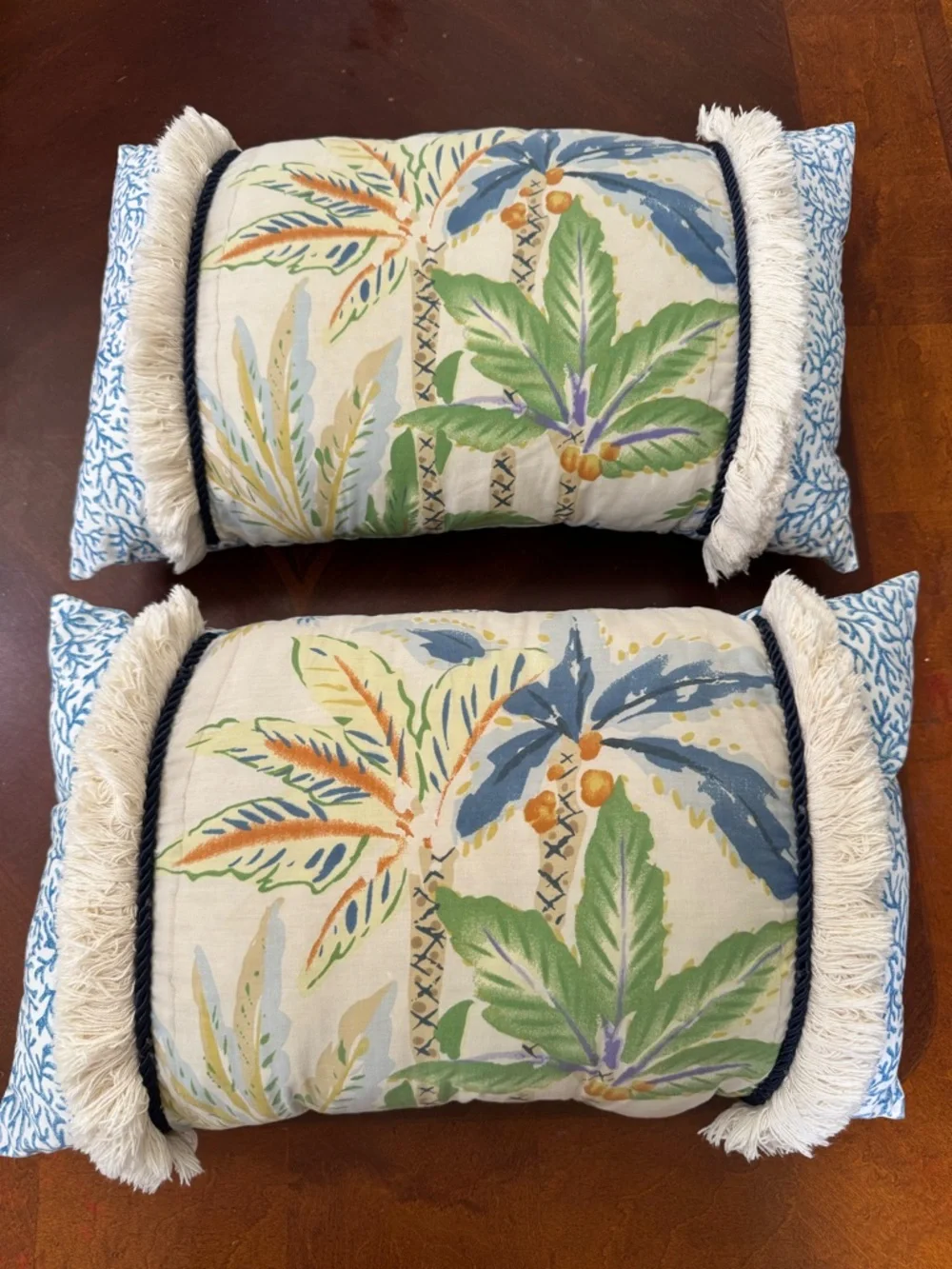 Coastal Life Full/Queen Quilt Set, 2 Shams & 3 Decorative Pillows in 100% cotton - Picture 2 of 15